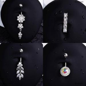 [COD] Biubiuni Trái tim ngọt ngào bướm rốn Vòng Zircon bụng nút Vòng cho phụ nữ cơ thể trang trí kỳ nghỉ giải trí bãi biển trang sức quà tặng