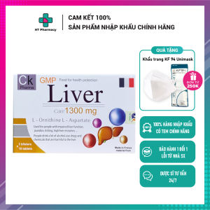 CK Liver Care 1300mg - Viên bổ gan nhập khẩu Pháp hộp 30 viên