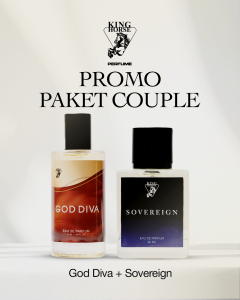 Promo Couple King Horse God Diva + Soverign Parfume Wanita & Pria Eau De Parfume Tahan Lama
