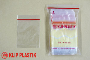 Kantong Plastik Klip / Plastik Klip / Klip Plastik / Plastik Obat / Ukuran 10 x 7 cm