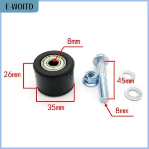 【E-WOITD】 1pc Motorcycle Chain Tensioner Roller Chain Roller Guide For YFZ 350