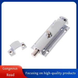 [Gorgeous] Hot Sale Button Push Open Safety Lock Door Window Security Bolt Latch Lock Door Hardware