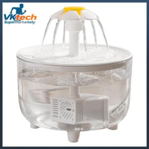 1200ml Cat Water Fountain USB ตัวกรองอัตโนมัติโปร่งใสแมวนักดื่มแมวตัวกรองชามเครื่องดื่มแมวอัตโนมัติ