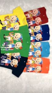 KAOS ANAK LAKI-LAKI UPIN-IPIN USIA 1-10 TAHUN // BAJU ANAK COWOK