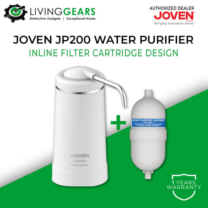 [ FREE SHIPPING] Joven JP200 SET Water Purifier Inline Filter Catridge 99.9 chlorine removal