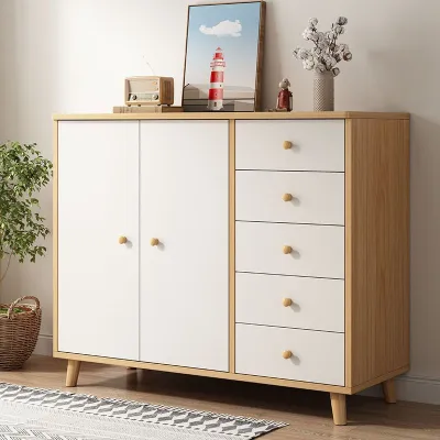 Tủ đựng đồ phòng ngủ tủ ngăn kéo tường phòng khách đơn giản hiện đại 2X Decor - 2X133
