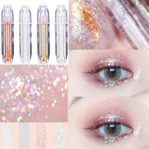 Glitter Liquid Eyeshadow Bling Waterproof Eyeliner Party Makeup Eye Shadow Pearl Light Flash Film Brilliant Pearl Long Lasting Eye Lying Silkworm Cosmetics