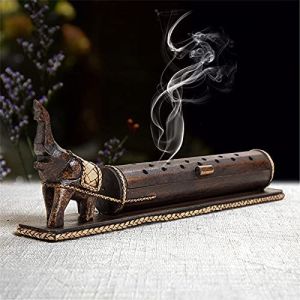 Handmade incense burner incense stick bamboo incense Thai wooden incense burner incense box