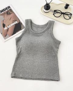 JKG B1364 Setelan Tank top Baju Pakaian Olahraga Sport Top Atasan Zumba Gym Yoga Singlet Polos Wanita