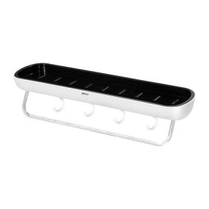 NICEYARD Rak Gantung Organizer Dinding Kamar Mandi Dapur Tidak Berlubang Dengan Pengait Handuk NY42 - 7RHK53BV
