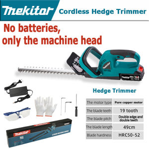 Cordless Hedge Trimmer 20 inch Branches Cutter and Prunning Saw Weeding Shear Gardening Tools hedge trimmer