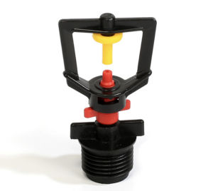 สปริงเกอร์ใบบัว สปริงเกอร์ มินิสปริงเกอร์ สปริงเกอร์รดน้ำ พร้อมข้อต่อเกลียวนอก 1/2" (4 หุน)