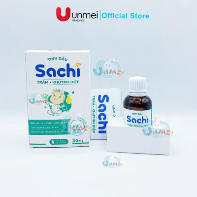 Tinh Dầu Tràm Khuynh Diệp Sachi Giúp Làm Ấm Cơ Thể Đuổi Muỗi Làm Dịu Các Vết Côn Trùng Cắn 30ml Dành Cho Bé