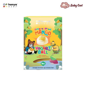 Hanya Freeze-Dried Yogurt Ball 6g x5s | Strawberry/Mango/Blueberry Baby & Kids Yogurt Snacks