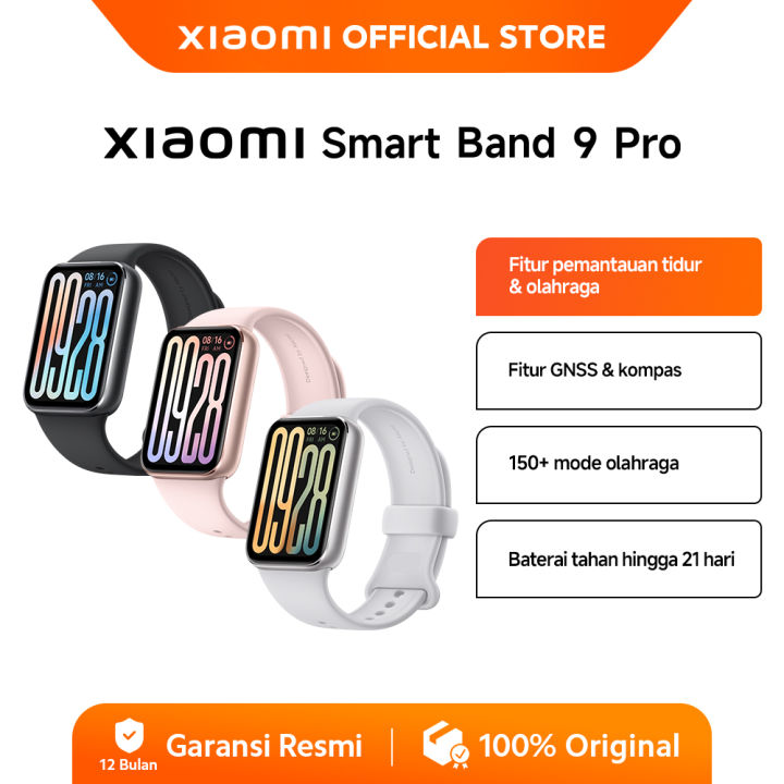 Detak Jantung Mi Band Acuatica Xiaomi Smart Band Pro Bezel Tipis
