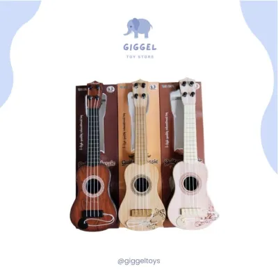 [ Giggel ] MAINAN ANAK MUSIK GITAR UKULELE KARAKTER / GUITAR MUSIC TOOL TOY / MAINAN EDUKASI MINI GITAR / MAINAN UKULELE GUITAR MUSICAL