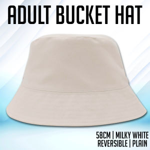 WPS Reversible Bucket Hat for Adults - Plain/Reversible
