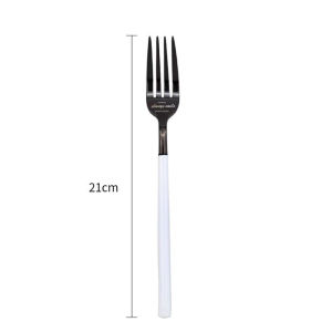 OMK Nordic style stainless steel Flatware Sets spoon and fork set dessert spoon