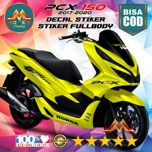 TERLARIS ⭐⭐⭐⭐⭐BISA COD / BAYAR DI TEMPAT. Decal Stiker Full Body - Decal Stiker Motor PCX 150 Warna POLOSAN