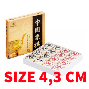 Quân cờ tướng cao cấp melamin mềm pha đá siêu bền cầm mướt tay