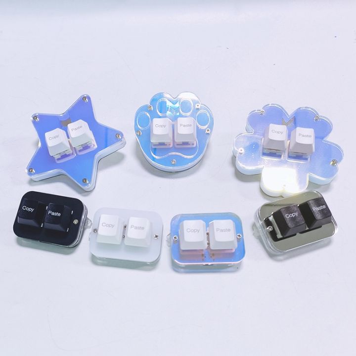 Shortcut Keyboard 2 Keys Mini Copy Paste Mechanical Keyboard Copy Paste ...