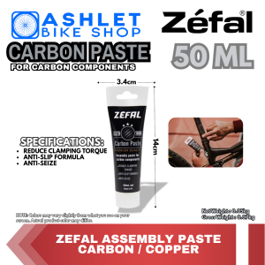 ZEFAL CARBON PASTE 50ML / COPPER PASTE 100ML | ASSEMBLY PASTE FOR BIKE COMPONENTS