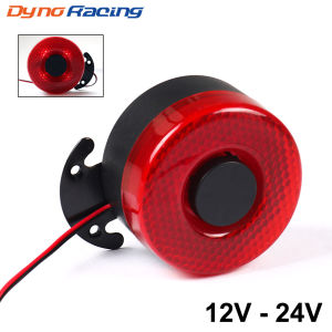 DC 12V-24V 105dB Auto Warning Siren Sound Signal Backup Alarms Horns With LED Beep Reverse Air Horn for the Car