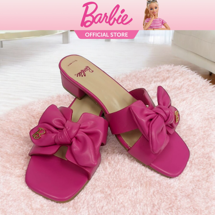Shoe Pink Slippers For Girls Barbie Odelia Children Sandals Girls