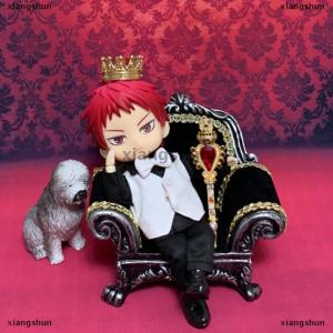 [COD] xiangshun Fashion Metal Crown For Dolls Kids Princess Empress Dollhouse Headwear Gift Toy