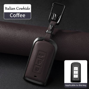 Mitsubishi Xpander Xforce Montero Triton Mirage Montero Mirage Strada Leather Car Remote Key Cover Case Accessories