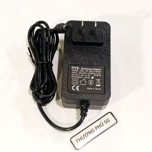 Nguồn Adapter DC 24V - 2A / Đầu cắm 5.5mm x 2.1mm (Dây liền cắm Dẹp)
