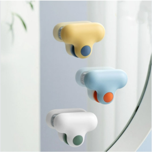 Double.lucky แปรงทำความสะอาดกระจก แปรงเช็ดกระจกซิลิโคน ที่เช็ดกระจก