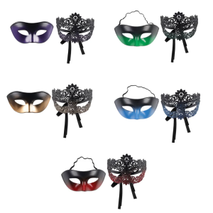 ชุด2ส่วนแบบไดนามิกสีแกล้งคนผ้าใบสารพลาสติกถาวรสำหรับงานปาร์ตี้เครื่องแต่งกายและงานคาร์นิวัล