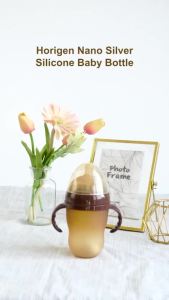 Baby Feeding Bottle Soft Nano Silicone BPA Nursing Milk Bottle Anti-Bacterial Silicon Natural Feeding Bottle