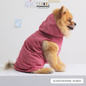 Jeans Hoodie & Hoodie Dress - Hoodie Kucing dan Hoodie Anjing POMAPOO Premium Berkualitas