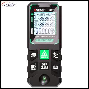 【Vktech】 Smart Rangefinder High Precision 30 Set of Data Storage Distance Meter Autonomous Calibration Electronic Ruler Multi-function Tool 【1-3 days Delivery】