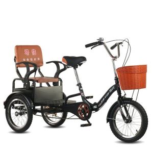 Tricycles For Adults Elderly Pedal Tricycle Bicycle pedal bike small size lightweight and casual Tricycle Bike