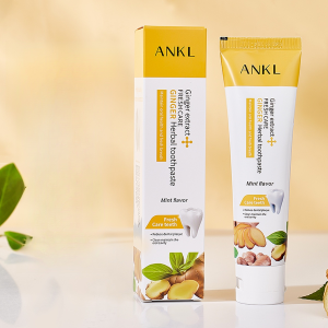 JMY Ginger Brightening Whitening Toothpaste for Daily Oral Care Gentle Teeth Cleaning Oral Problem Prevention Safe and Harmless Lasting Protection