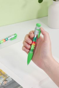 SPARROW Pen Silikon / Silicone Pen / Pen Karakter Lucu Cantik DINASAUR VALLEY (8112)