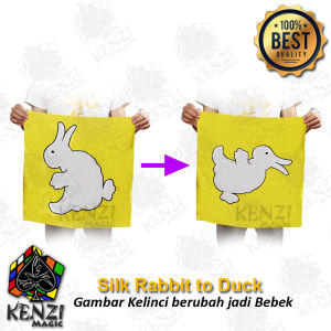 Sulap Silk Rabbit to Duck - Sulap Kain Kelinci Berubah jadi Bebek - KZ161