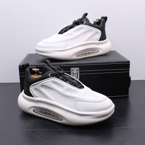 【Venous】2024 New White Korean Shoes for Men on Sale Original Rubber Mens Sneakers Chunky Fashion Mens Shoes Air Sole Sneakers for Men Increase Height 5CM Sports Sapatos for Men High Quality