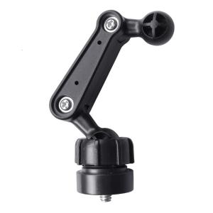 Flexible Live Stream Bracket Tripods Attachment 1/4 Inch Screw to 17mm Ball Head Adapter for Mobile Device Camera Mounts