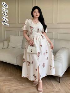 Fannyfashion #3146 Plus Size Maxidress Can Fit To XL