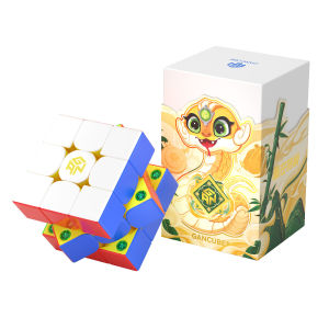 《302》[Deliver In 3 Days]GAN 356 M 3x3 Magnetic Speed Cube Stickerless Magic Cube GAN 356 ME Rubixs Cubes Puzzle Cubes Professional Speed Educational Toys For Kids