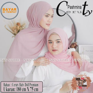 Hijab Pashmina polos Ceruty Babydoll Warna terlengkap / Kerudung pashmina Ceruty polos Hijab Terbaru Kekinian Modern Kerudung Polos Best Seller / Pashmina Polos Jilbab Pashmina Ceruty Babydoll