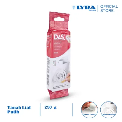 DAS Tanah Liat Prakarya 250 G Stone Modelling Clay Kering Tanpa Oven LYR-348400