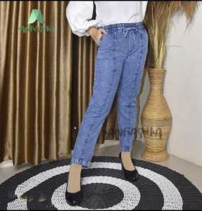 Celana Panjang Wanita Denim BAGGY SNOW DENIM STANDAR