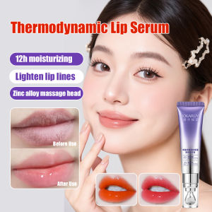 Moisturizing Lip Serum NonGreasy Hydrating Lightweight AntiWrinkle Warm Change Lip Serum/hydrating Lip Serum serum 12h moisturizing Temperature change antiwrinkle 5min fast hydration Lip Care Solution