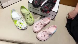 [Free Shipping] Sukada WomenS Summer Outdoor Slip-On Sandals New Style With Holes Thick-Soled Non-Slip And Height-Increasing