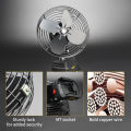 KEELAT 6/10 inch Portable Fan High Power Outdoor Desktop Cooling Fans Adjustable Cordless Fan Outdoor Camping Fan Tent Fan Rechargeable Desk Fan Rechargeable Battery Fan Cordless Fan KLF001. 
